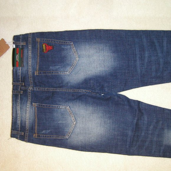 FC 2503 MEN Vouge Fashion (Size 36 Long) Distressed  Denim (Straight Leg) - Picture 10 of 16
